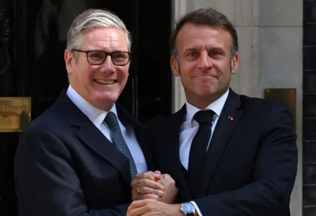 Macron, Starmer Hold International Summit on Strait of Hormuz