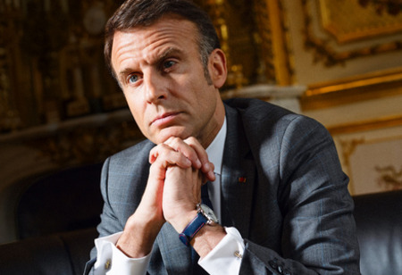 Macron Warns Europe Faces Political and Economic Crisis