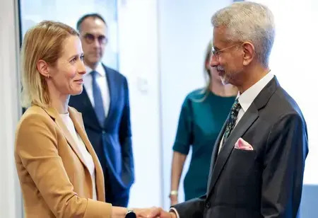 Jaishankar Speaks with EU VP Kaja Kallas