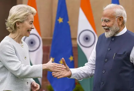 Von der Leyen Praises New Chapter in EU-India Relations